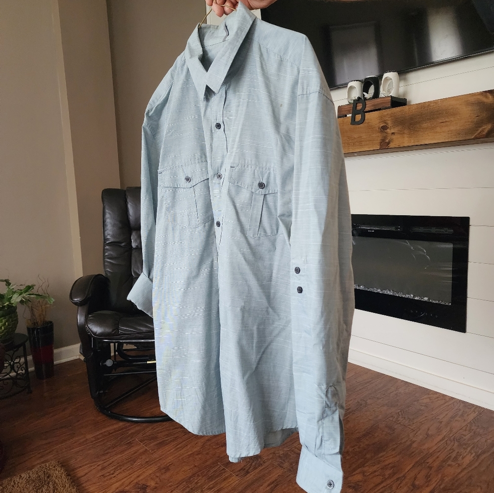 Bruno mens button down shirt XL